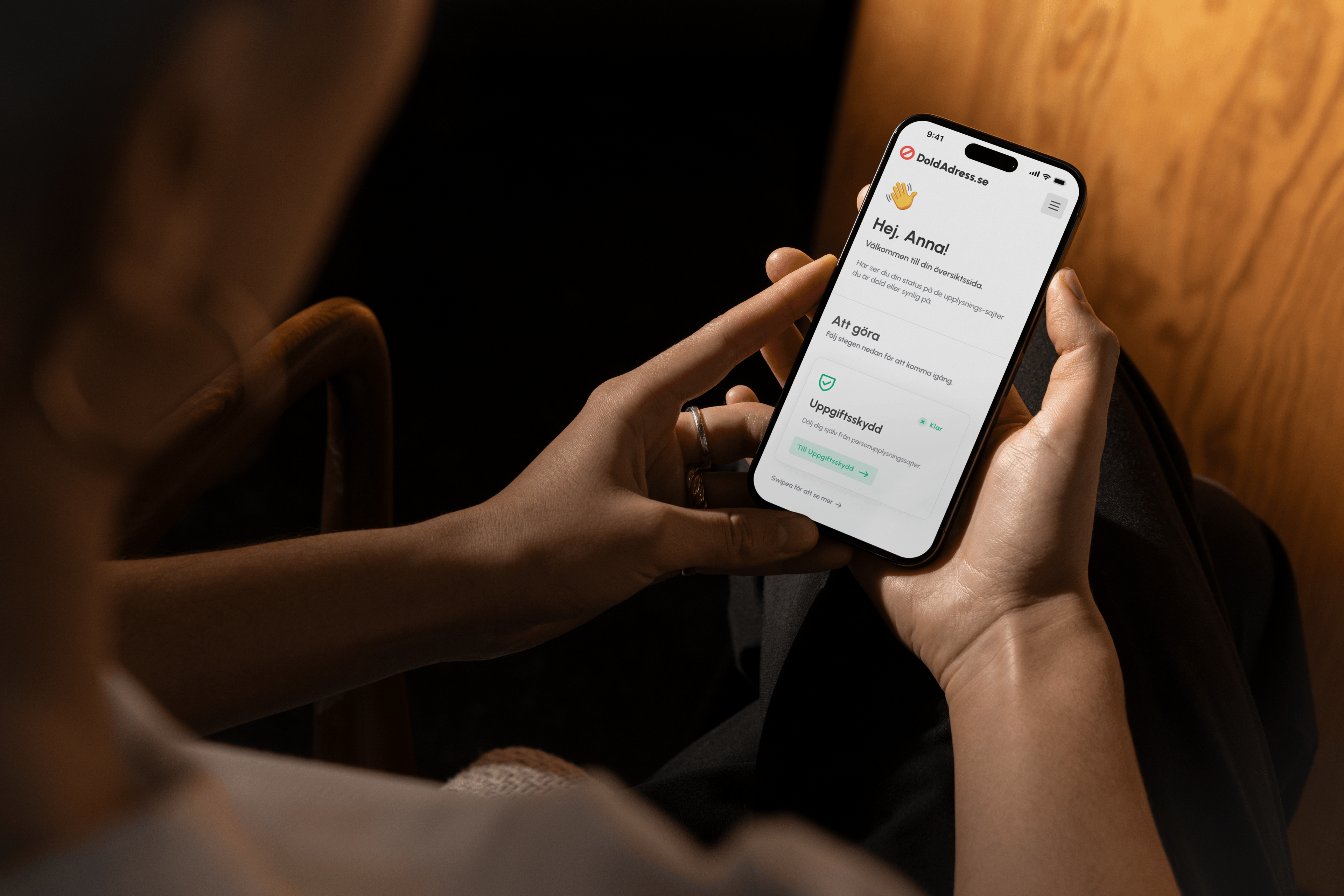 Onboarding screen